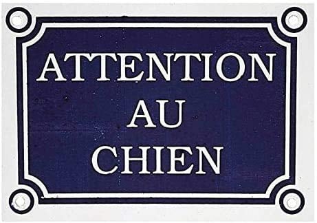 Zolux Plaque Attention au Chien