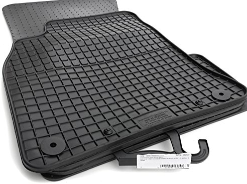 kh Teile Gummimatten Original Qualität Gummi Fußmatten 4-teilig schwarz