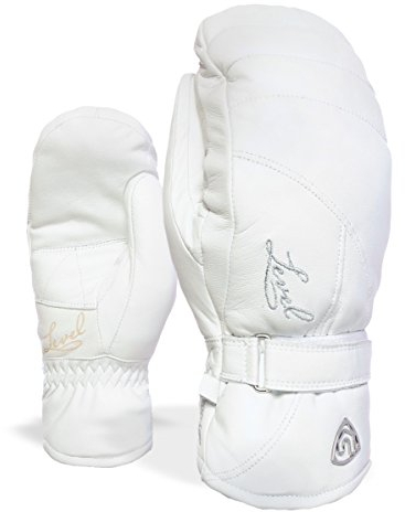 LEVEL Damen Handschuhe Classic W Mitt, Weiß, 7.5