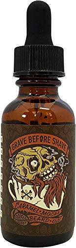 GRAVE BEFORE SHAVE - Bartöl / Bart Öl / Beard Oil - 1 fl oz / 30 ml (Caramel Mocha)