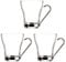 Quid Supreme Set 3 Tazas Vidrio 25cl Sodo No Apto Microondas Reciclable