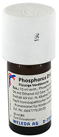 PHOSPHORUS D 6 Dilution 20 ml