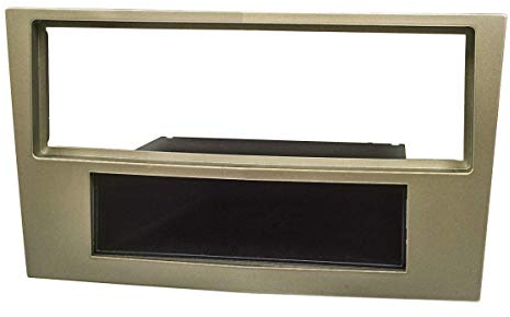 tomzz Audio 2439-082 Radioblende kompatibel mit Opel Corsa D Astra H Zafira B Satin Stone (beige)