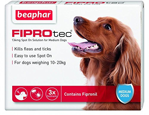Beaphar FIPROtec for Medium Dogs, 3 pipettes
