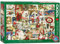 EuroGraphics 6000-0784 Puzzle Antike Weihnachtskarten, mehrfarbig