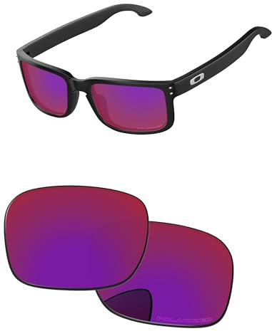 PapaViva Ersatzlinsen für for Oakley Holbrook Mitternachtssonne - Polarisiert