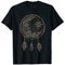 Dreamcatcher Crescent Moon Starry Paisley T-Shirt