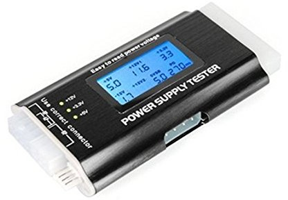 ATX, BTX, ITX Stromversorgung- Pruefgeraet mit LCD-Display