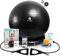 ENOVI Fit+ Gymnastikball mit Fitnessbänder Sitzball Pezziball Set Resistance Bands und Benutzerhandbuch inkl. Für Fitness, Yoga, Gymnastik, Core Training, für starken Rücken als Büro-Stuhl,65BA