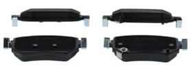 Bosch BP2629 Brake pads - ECE-R90 certified - 1 set of 4 pads