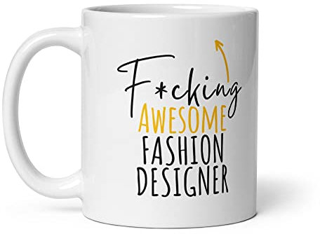 F*cking Awesome Fashion Designer-Funny Gift for Fashion Designer-Rude Mug for Fashion Designer-World's Best Fashion Designer
