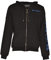 Roberto Geissini Herren Sweatjacke - Inspiring - Black 3XL