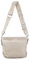 Damen Tasche Shopper Hobo-Bags Crossbody Schultertasche Umhängetasche Handtasche Gürteltasche Crossover Kunst-Leder Beige