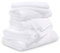 Möve Handtuchset New Classic 8-TLG Handtücher - 2X 20x15 cm + 2X 30x50 cm + 2X 50x100 cm + 2X 67x140 cm, 100% Baumwolle, Snow