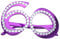 HOMSFOU 1 Paar Geburtstagsbrille Alles Zum Geburtstag-brille Brillengestell Mit Strasssteinen Brillen Für Die Party 60 Neuartige Brillen-foto-requisiten Bohren Plastik Gläser Violett