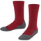 FALKE Unisex Kinder Socken Active Warm K So Wolle Funktionsmaterial dick atmungsaktiv einfarbig 1 Paar, Rot Lipstick 8000, 27-30