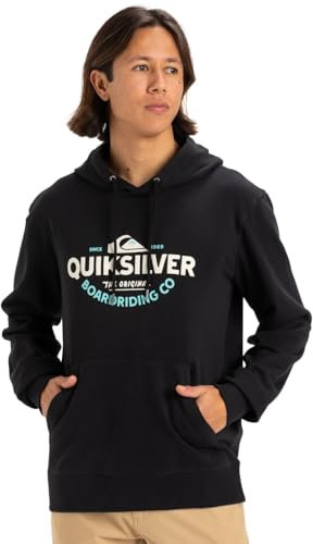 Quiksilver - Typed Out Hoodie Pullover aus Fleece - Mann
