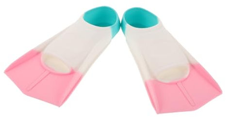 BCOATH Pinne Da Nuoto Corte in Silicone Pinne Per Immersioni e Snorkeling Attrezzatura Da Nuoto Per Adulti e Ragazzo Ragazza Vestibilità Comoda e Resistente