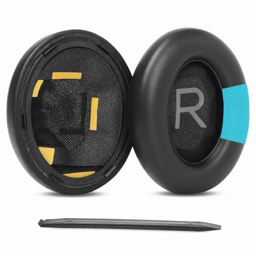 TaiZiChangQin Cuscinetti auricolari di ricambio compatibili con cuffie wireless Bose 700 NC700 700S in pelle proteica