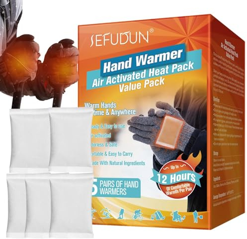 Warm Patch - Winter Cold Body Warmer with Sticker - Portable Adhesive Winter Heating Pad for Indoor Outdoor