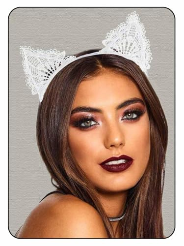 GTYARYUA Cat Ears, Katzen Ohren, Katzenohren Haarreif, Katzenohren Halloween, Katzenohren Haarreif Erwachsene, Katzenohren, Katzen Ohren Damen, Karneval Party Maskerade Cosplay
