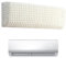 Cubierta de aire acondicionado interior,Cubierta antipolvo de aire acondicionado para unidades de pared - Funda protectora de aire acondicionado retráctil lavable - Cubierta protectora elegante con di
