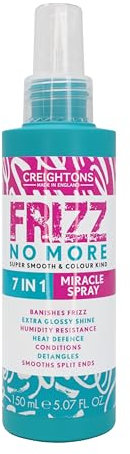 Frizz No More 7 in 1 Miracle Spray | All-in-One Hair Treatment | Frizz Control, Heat Protection, Detangling & Conditioning | For All Hair Types