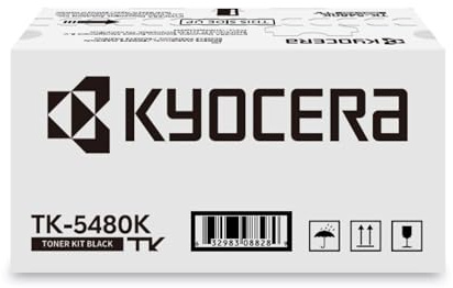 Kyocera TK-5480K Toner Drucker Schwarz. Original Tonerkartusche 1T0C220NL0. Drucker Toner kompatibel für PA2101cx, PA2101cwx, MA2101cfx, MA2101cwfx. Druckertoner für bis zu 1250 Seiten