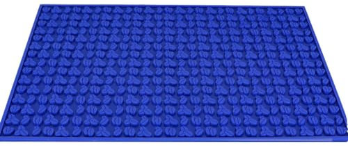 Booso Bar Mat 45 * 30 * 0.8CM Matten Lebensmittelechter Silikonmatte für Küche, Kaffeestube, Bars, Restaurants und Thekenplatte E