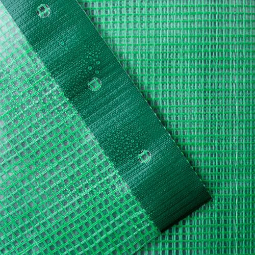 A-TEX® Gewächshausfolie 260 g/m² (1,50 x 5 m) Größe wählbar I Tomatenhausfolie I Frühbeetfolie I UV-Stabil I Grün/Gitterfolie