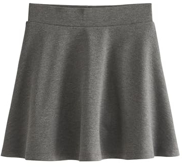NEXT Mädchen Standard Jersey-Skaterrock mit Stretch zum Hineinschlüpfen