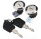 C-FUNN Paire De Serrures De Porte Avant avec Clés pour Peugeot 106 Mk2 97-04
