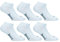 Lonsdale Sneaker 6 Paia di calzini alla caviglia, ottima qualità di cotone (Bianco, 39-42)