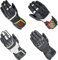 Held Revel 3.0 Motorrad Handschuhe, schwarz/rot, 10