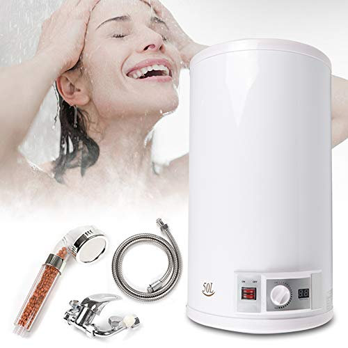 Scaldacqua elettrica istantanea, 50 l, scaldabagno elettrico, 2000 W, 30-75 ℃ 220 V, scaldabagno