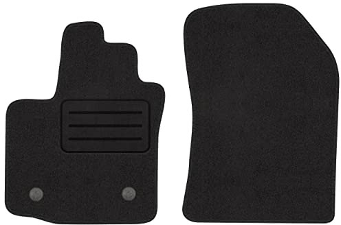 Vorne Velour Fußmatten Satz für Dacia Dokker (ab 2012) - 2-teilig - Passgenau