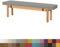 DQWJYYDS Sitzauflage Sitzkissen Bankpolster 65x30x5 cm mit Stuhlkissen abnehmbarem Bezug für Outdoor Gartenmöbel Terrasse Drinnen Sitz Color#5 Grau