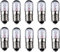 EGB 10er Set Skalenlampe Glühlampe E10 6,3V 0,3A 1,9W
