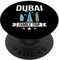 Dubai United Arabische Emirate Uae City Trip Skyline Karte Reise PopSockets mit austauschbarem PopGrip