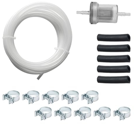 JNNJ Durable Diesel Heizung Kraftstoffleitung Kit, Schlauchklemme Kraftstofffilter Dieselheizung Kraftstoffleitung, Standheizungsrohr Ersatzschlauch Kraftstoffleitung
