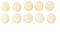 Beige Headset Microphone Foam Cover, 10Pcs Windscreen Replacement for Gaming Mic, High Elasticity