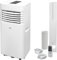 CUQOO Portable Air Conditioner 9000 BTU – 4-in-1 Cooling Fan, Dehumidifier & Air Conditioning Unit w/Remote Control, Digital Display, Sleep Mode & 24h Timer – Energy Class A+ AC for Rooms Up to 26m²