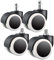 Feder-/Schraubenstil Stamm Caster Wheel Set 3/5, 2-Zoll-Stamm-Caster-Ersatztisch und Mobilstation, Lastkapazität 330 lbs Screw style螺杆款 3pcs
