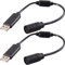 Ezranova Confezione da 2 cavi USB breakaway, compatibili con Logitech G920, Xbox One, Xbox 360 Xbox Series X/s PC, trasmissione rapida dei dati, adattatore di ricambio per cavo USB Breakaway