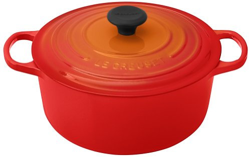 Le Creuset Signature Ofen, rund, 14 l 5.5 qt flame