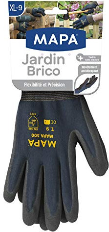Mapa - Gants de jardinage adhérence et flexibilité - Grip extrême - Taille 9/XL