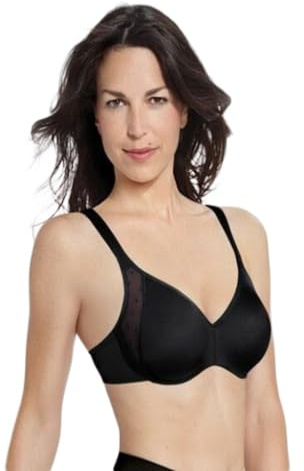 REGGISENO PLAYTEX EXPERT IN SILHOUETTE RIDUCENTE MINIMIZER P001P4 COPPE C D E F (5 COPPA E, NERO)