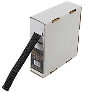Connect Workshop Consumables 37107 Expandable Braided Sleeving 25mm 10m Coil in a Box
