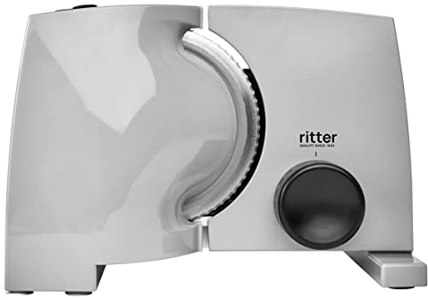 ritter nova 1, affettatrice elettrica universale e affettatrice per pane in metallo, Made in Germany
