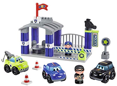 Ecoiffier Ecoiffier-3015 3015-Estación de policía para niños, a Partir de 18 Meses, Fabricado en Francia, Color (3015)